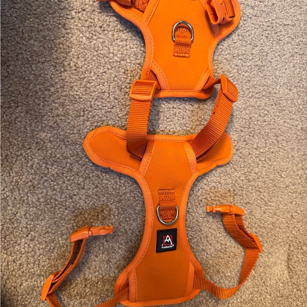 Avalanche size Medium Orange Dog Harness